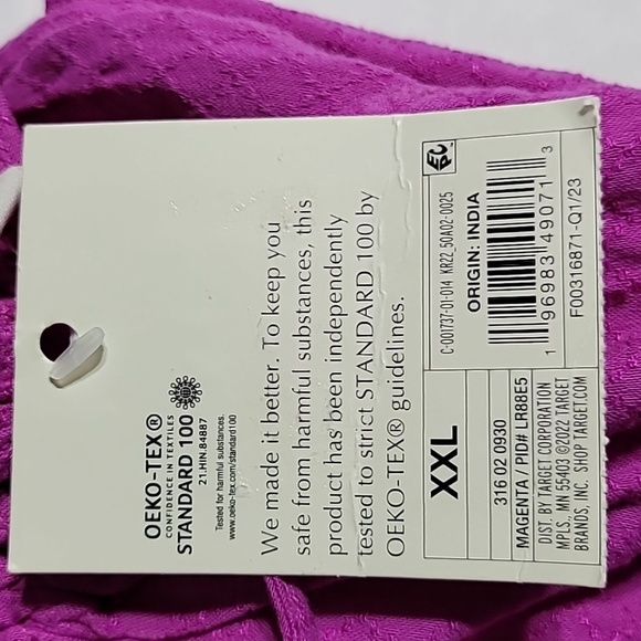 Knox Rose Adjusyable Neck-Tie Tank-Top, Size XXL - Picture 9 of 12